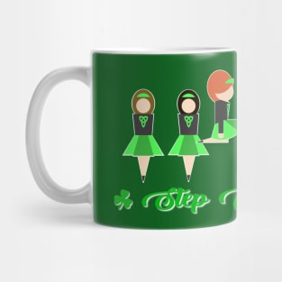 'Step Up!' Irish Step Dancer Mug